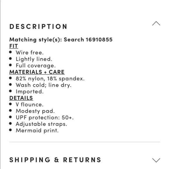 New! Set! Torrid sz 3 Rainbow Mermaid Swim Bathing Suit 3X - Picture 4 of 6